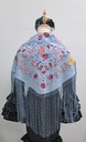 MANTÓN CELESTE