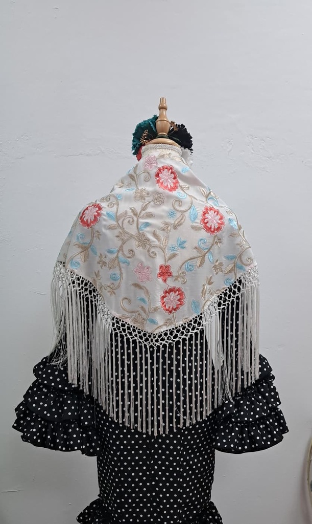 MANTÓN BLANCO