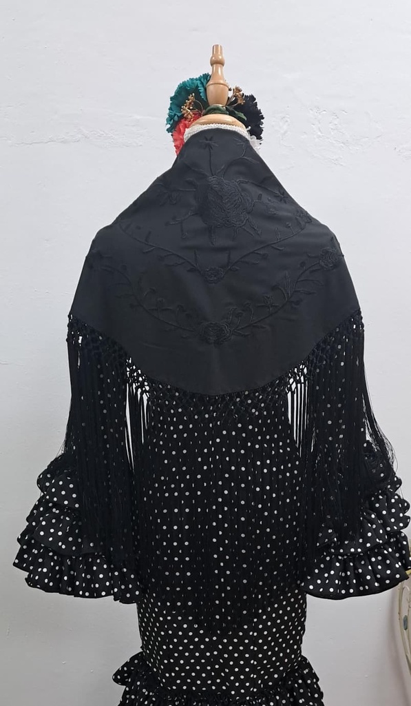 MANTÓN NEGRO (negro)