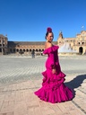 VESTIDO MEXICANO GLAMOUR BUGANVILLA