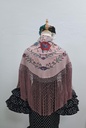 MANTÓN ROSA PALO