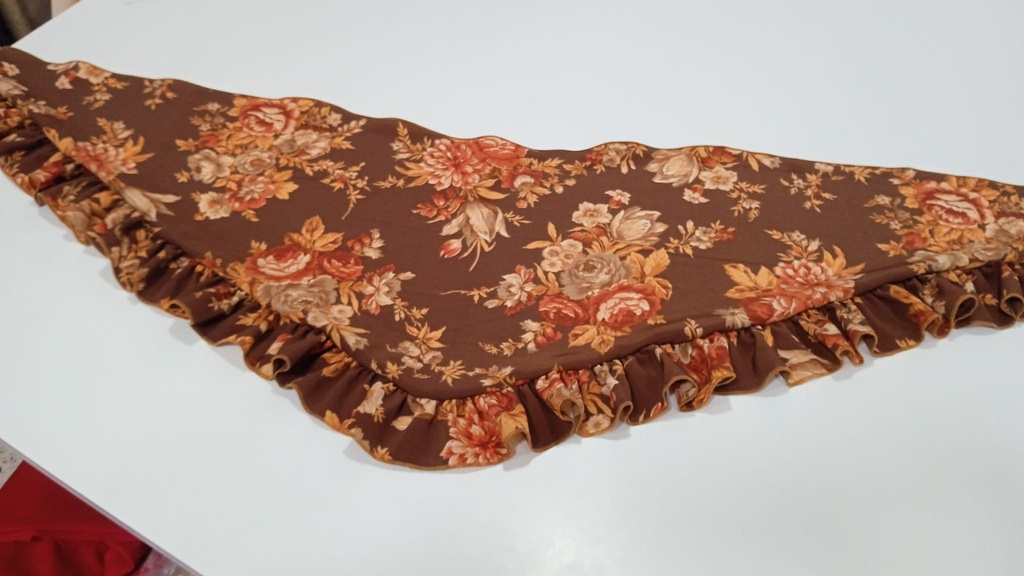 PICO CON VOLANTE (TEJA FLOR VARIADA)