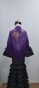 MANTÓN MORADO LOW COST