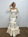 VESTIDO BEIG